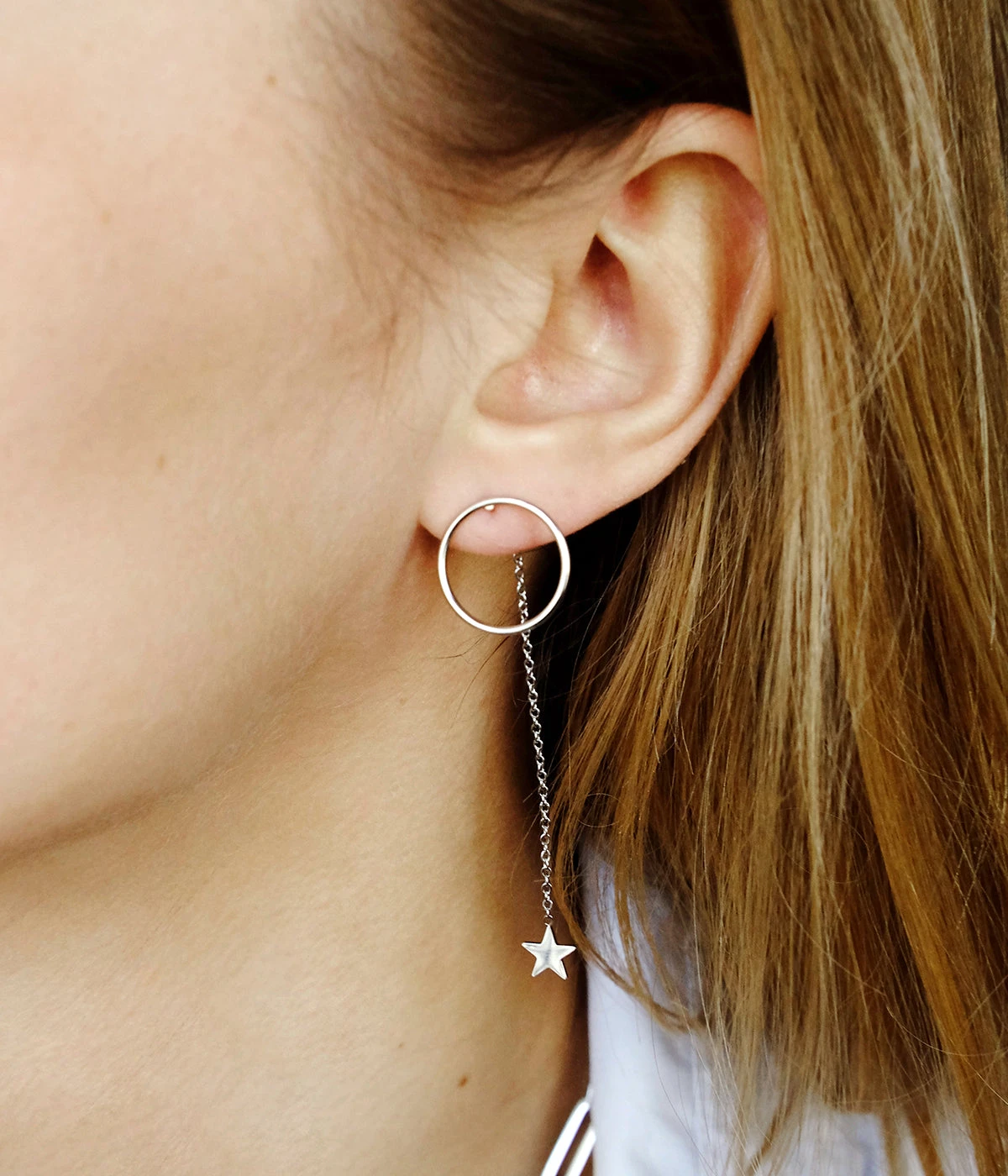 Boucles D'oreilles Starlight (Acier) 4 Boucles D'oreilles Starlight (Acier) – Image 2