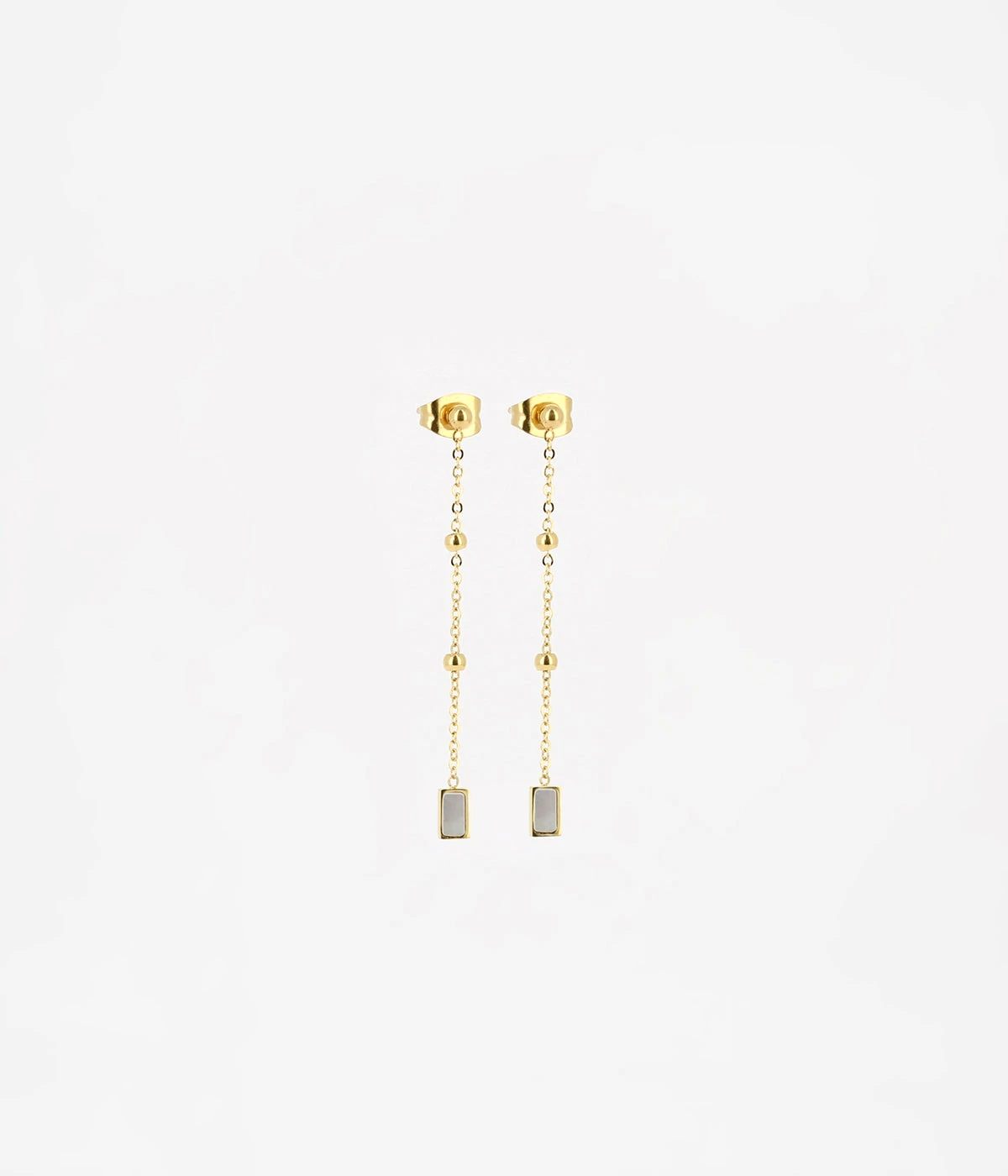 Boucles D'oreilles Bay (Acier Doré) 3 Boucles D'oreilles Bay (Acier Doré)