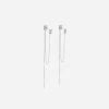 Boucles D'oreilles Anthem (Acier) -Zagbijoux Boutique SEL16754 00WHT WEB