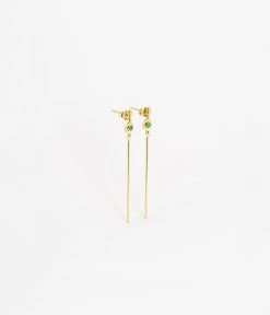 Boucles D'oreilles Sword (Acier Doré)