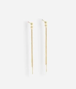 Boucles D'oreilles Riverton (Acier Doré)