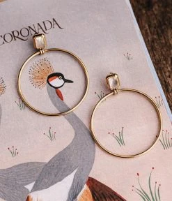 Boucles D'oreilles Omonia (Acier Doré) -Zagbijoux Boutique SEL18336 01SEL NM1