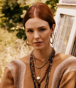 Boucles D'oreilles Amalfi (Acier Doré) -Zagbijoux Boutique SEL18390 01MAT 1