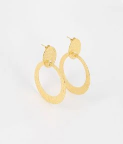 Boucles D'oreilles Amalfi (Acier Doré)
