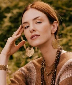 Boucles D'oreilles Freesia (Acier Doré) -Zagbijoux Boutique SEL18418 01MAT 1