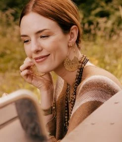 Boucles D'oreilles Freesia (Acier Doré) -Zagbijoux Boutique SEL18418 01MAT