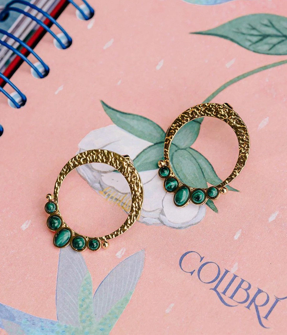 Boucles D'oreilles Cordelia (Acier Doré) 6 Boucles D'oreilles Cordelia (Acier Doré) – Image 4