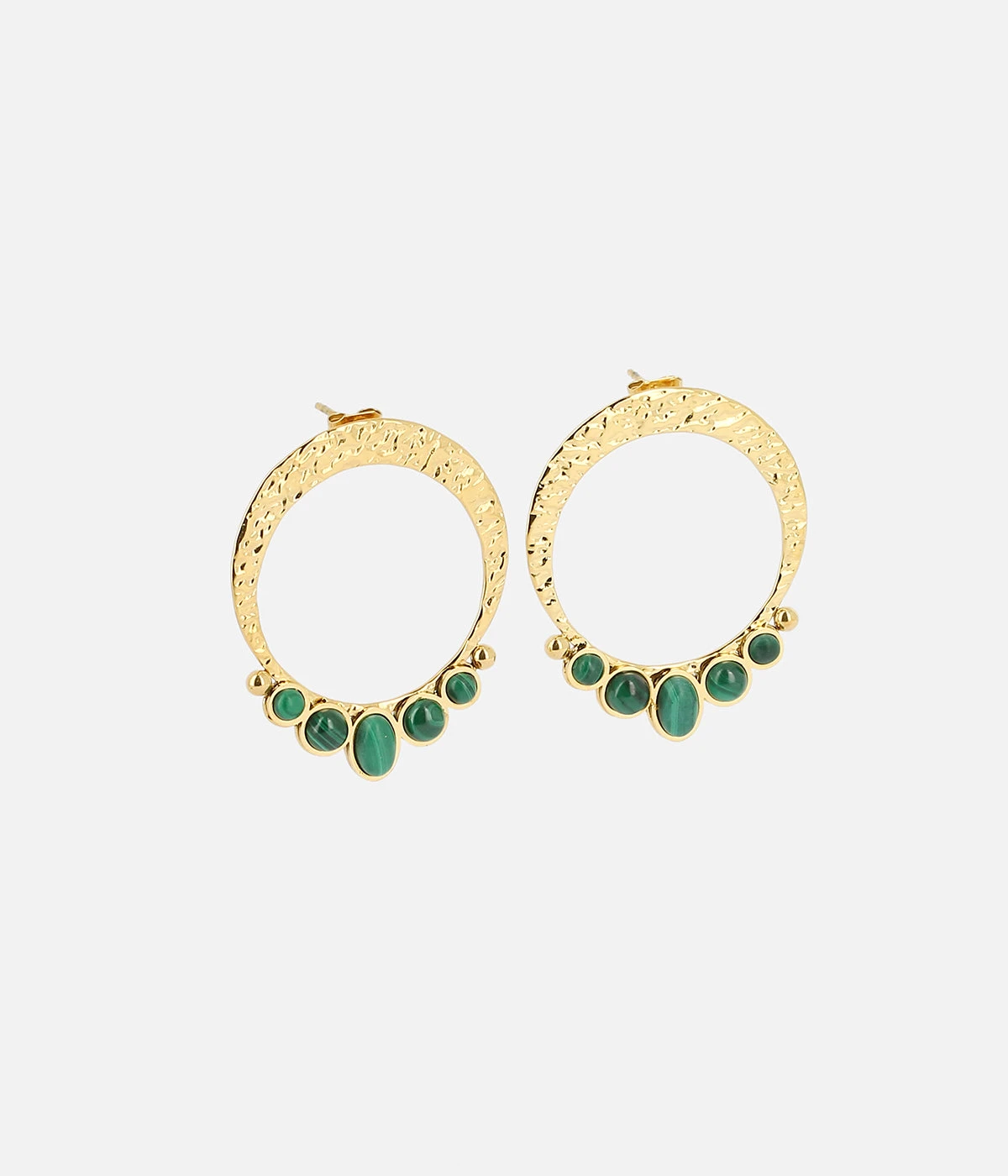 Boucles D'oreilles Cordelia (Acier Doré) 3 Boucles D'oreilles Cordelia (Acier Doré)