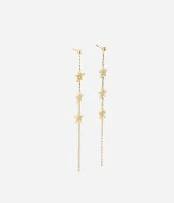 Boucles D'oreilles Brooklyn (Acier Doré)