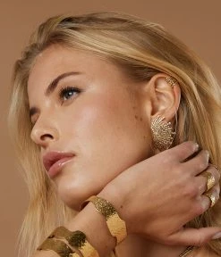 Boucles D'oreilles Angelo (Acier Doré) -Zagbijoux Boutique SEL19987 01UNI P3