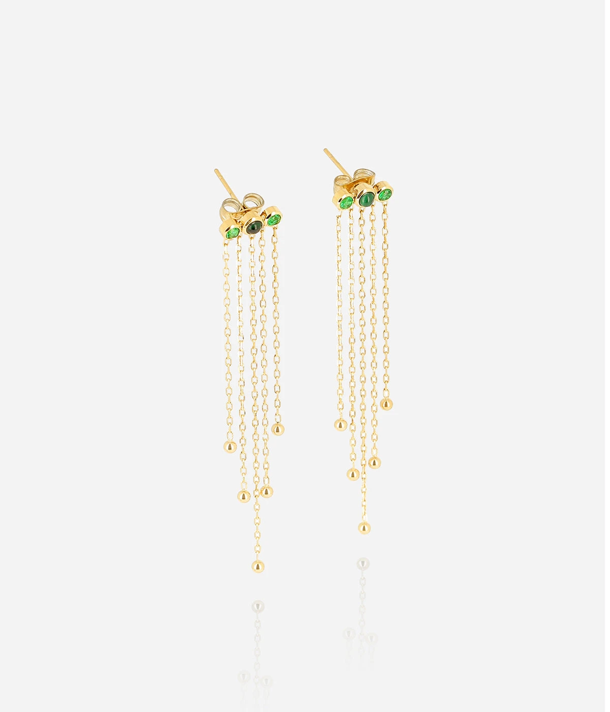 Boucles D'oreilles Alfie (Acier Doré) 3 Boucles D'oreilles Alfie (Acier Doré)