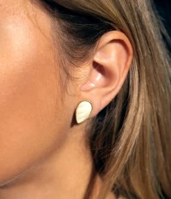 Boucles D'oreilles Birne (Acier Doré) -Zagbijoux Boutique SEM18130 01SEL P