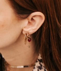 Boucles D'oreilles Lumos (Acier Doré) -Zagbijoux Boutique SEM18403 01UNI P1