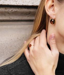 Boucles D'oreilles Anya (Acier Doré) 7 Boucles D'oreilles Anya (Acier Doré) -Zagbijoux Boutique SEM18551 01WHT P1