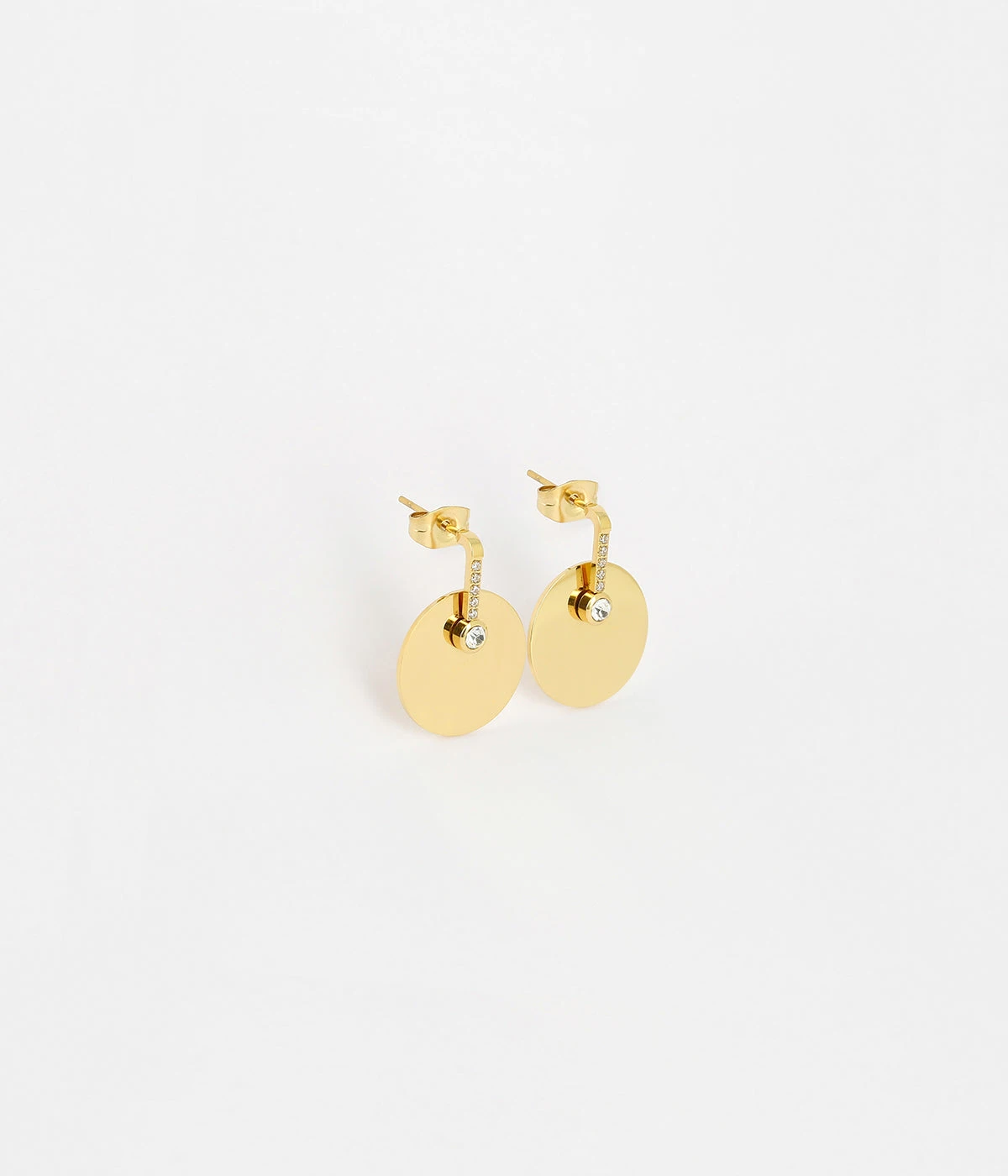 Boucles D'oreilles Anya (Acier Doré) 3 Boucles D'oreilles Anya (Acier Doré)