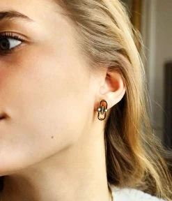 Boucles D'oreilles Délita (Acier Doré) -Zagbijoux Boutique SEM19754 01TQB P1