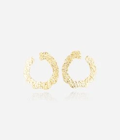 Boucles D'oreilles Yael (Acier Doré)