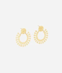 Boucles D'oreilles Lilith (Acier Doré)