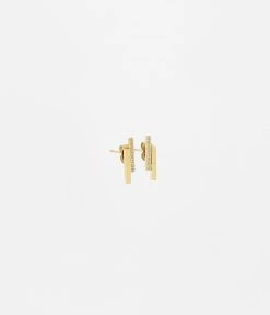 Boucles D'oreilles Sono (Acier Doré)