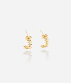 Boucles D'oreilles Lova (Acier Doré)