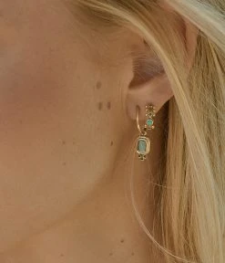 Boucles D'oreilles Lova (Acier Doré) -Zagbijoux Boutique SES20140 01TQB P2