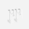 Boucles D'oreilles Barbara (Acier)