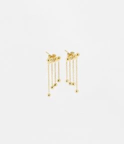 Boucles D'oreilles Baho (Acier Doré)