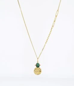 Sautoir Manbo (Acier Doré) -Zagbijoux Boutique SNL10060 01GRN ac9084be fbcb 42a8 83d9 b986aad7796d