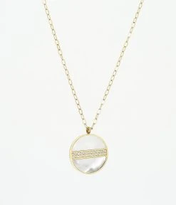 Sautoir Moonlight (Acier Doré)