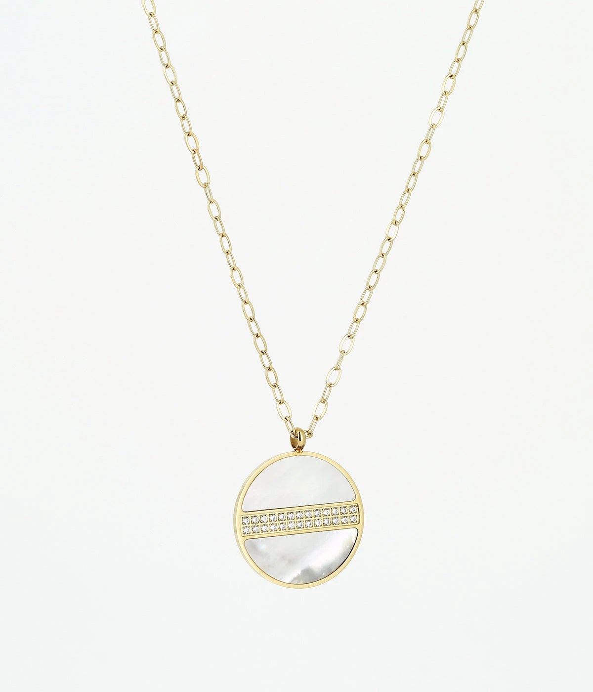 Sautoir Moonlight (Acier Doré) 3 Sautoir Moonlight (Acier Doré)