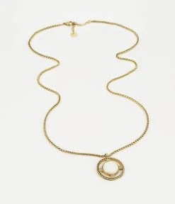 Sautoir Tour (Acier Doré) -Zagbijoux Boutique SNL14983 01SEL WEB