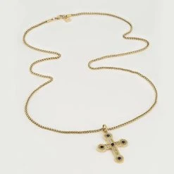 Sautoir Jacob (Acier Doré) -Zagbijoux Boutique SNL15036 01DBL abd116b0 5dbb 4100 825a 69eba9841038