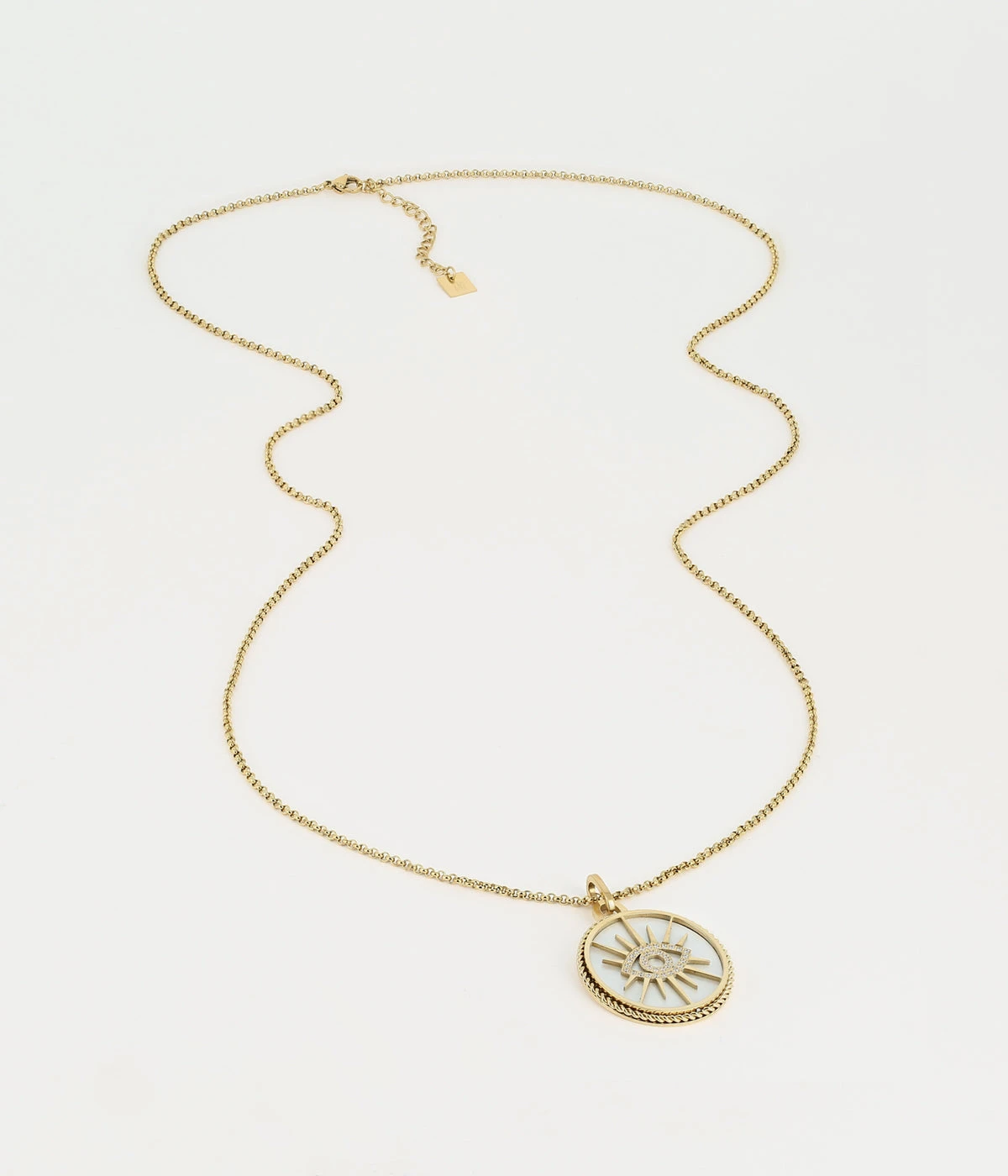 Sautoir Abydos (Acier Doré) 3 Sautoir Abydos (Acier Doré)