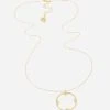 Sautoir Hypola (Acier Doré) 2 Sautoir Hypola (Acier Doré) -Zagbijoux Boutique SNL19719 01WHT WEB