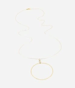 Sautoir Isola (Acier Doré) -Zagbijoux Boutique SNL19957 01SEL WEB