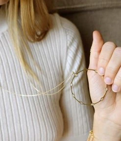 Collier Bilbao (Acier Doré) -Zagbijoux Boutique SNL20111 01WHT P1