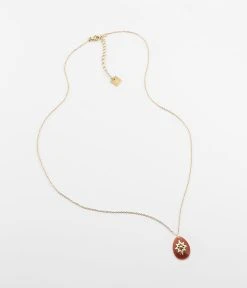 Collier Inley (Acier Doré) -Zagbijoux Boutique SNM08691 01RED e8a3e3ef 0f48 4b58 9508 57a9eb09d9c0