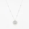 Collier Streisand (Acier) -Zagbijoux Boutique SNM09822 00WHT scaled 1