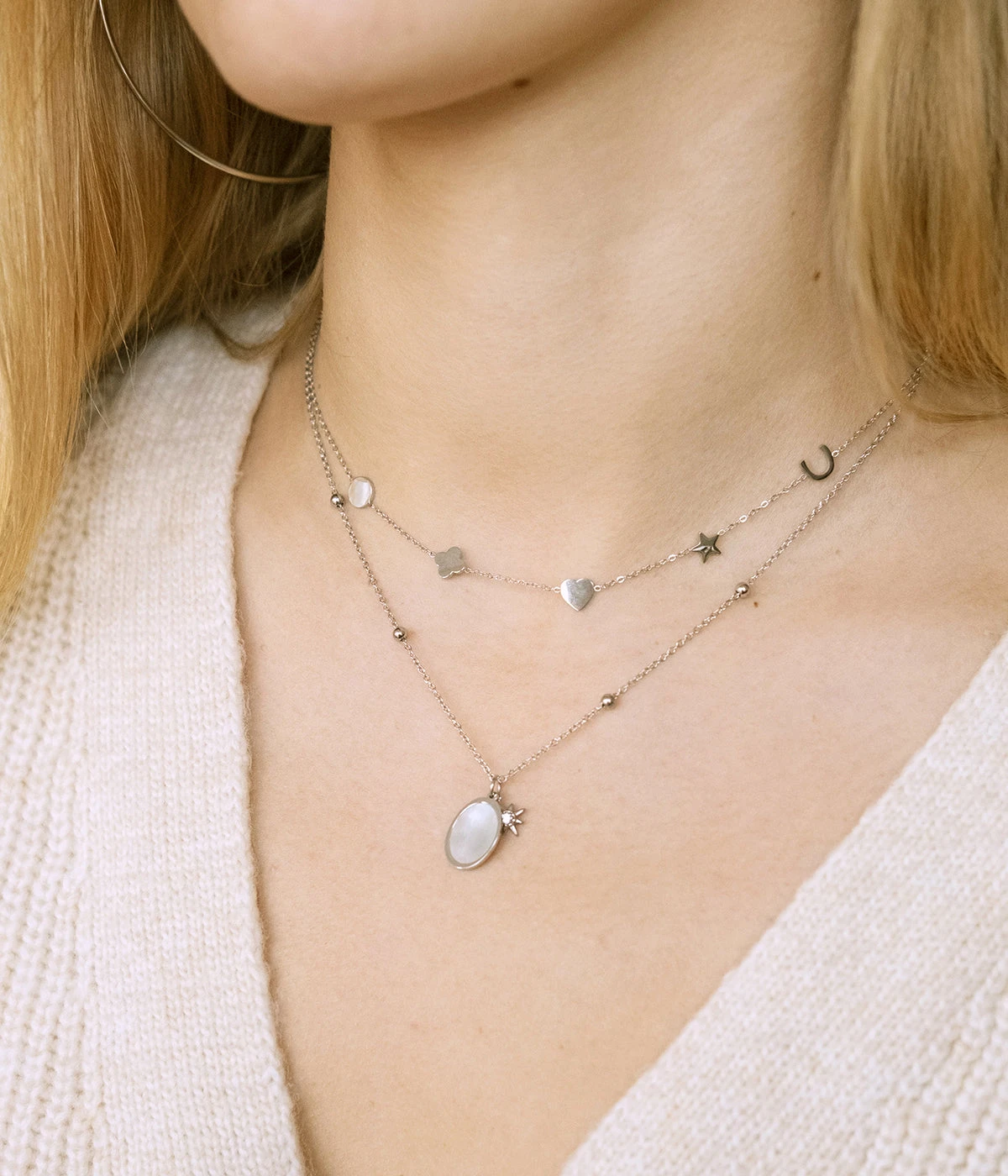 Collier Laguna (Acier) 4 Collier Laguna (Acier) – Image 2