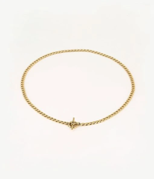 Collier Marina (Acier Doré) -Zagbijoux Boutique SNM14778 01UNI WEB