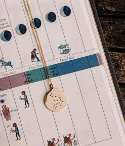 Sautoir Aquarius (Acier Doré) -Zagbijoux Boutique SNM15480 01WHT NM1