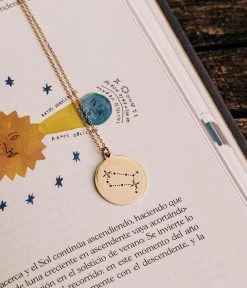 Sautoir Gemini (Acier Doré) 7 Sautoir Gemini (Acier Doré) -Zagbijoux Boutique SNM15487 01WHT NM1