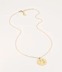 Sautoir Libra (Acier Doré)