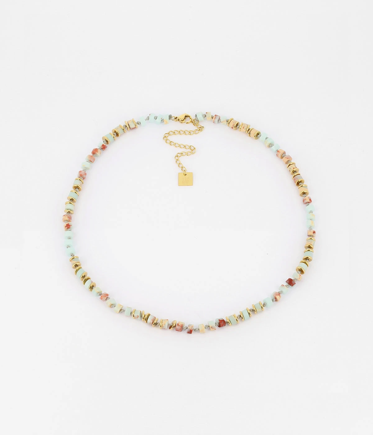 Collier Liwana (Acier Doré) 6 Collier Liwana (Acier Doré) – Image 4