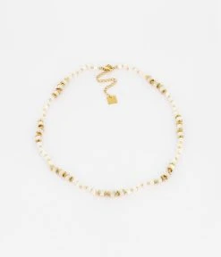 Collier Liwana (Acier Doré) 12 Collier Liwana (Acier Doré) -Zagbijoux Boutique SNM16174 01WHT WEB 254dc2eb 8ab4 40e8 b6d3 f80c51ddf6d1