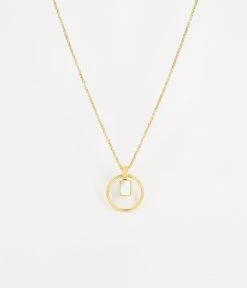 Collier Amaury (Acier Doré) -Zagbijoux Boutique SNM16723 01SEL WEB2 1