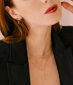 Collier Manoa (Acier Doré) -Zagbijoux Boutique SNM18165 01WHT