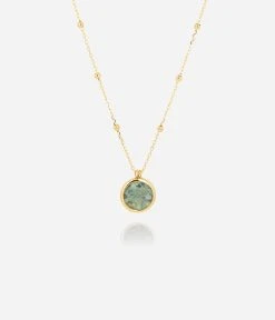 Collier Pearl (Acier Doré) -Zagbijoux Boutique SNM18338 01TUQ WEB