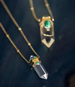 Collier Mantra (Acier Doré) -Zagbijoux Boutique SNM19856 01WHT NM1