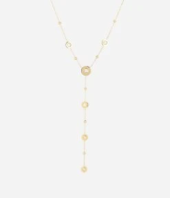 Collier Diamantine (Acier Doré)